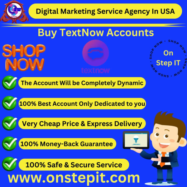 Buy TextNow Accounts